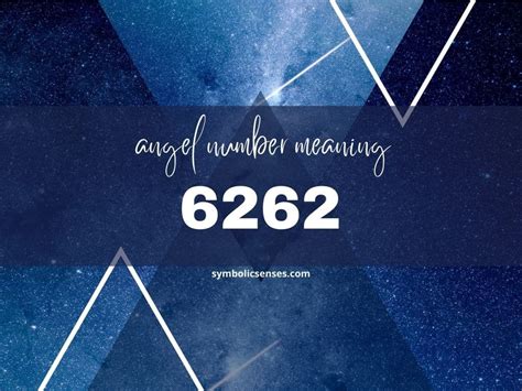 6262 angel number meaning|6262 Angel Number Meaning: Balance, Growth, and。